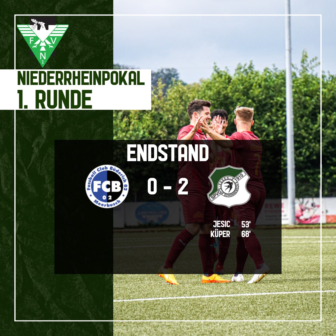 FVN-Pokal: 2:0-Sieg bei FC Büderich post thumbnail image