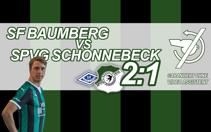 1:2 in Baumberg – Personell arg gebeutelte Schonnebecker schlagen sich tapfer post thumbnail image