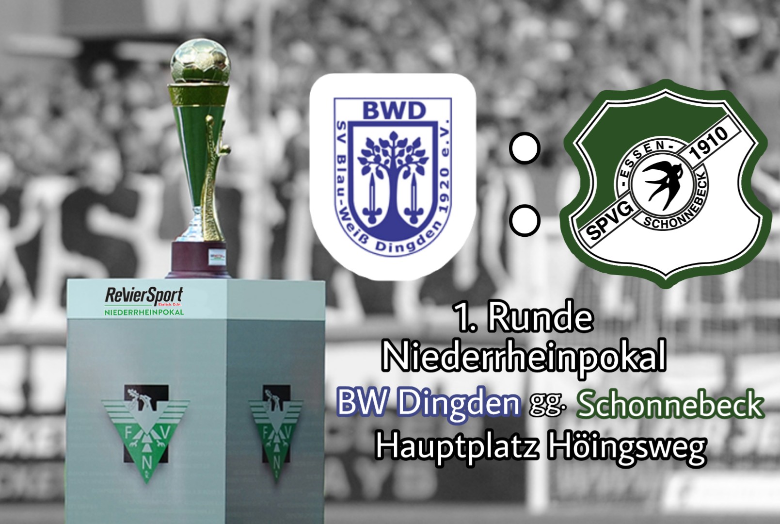 Niederrheinpokal: Erste Runde gegen BW Dingden am Sonntag post thumbnail image