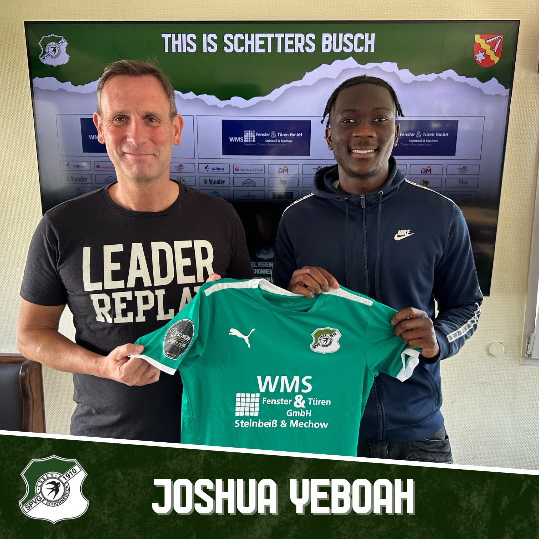 Joshua Yeboah trägt zukünftig das Schwalben-Trikot post thumbnail image