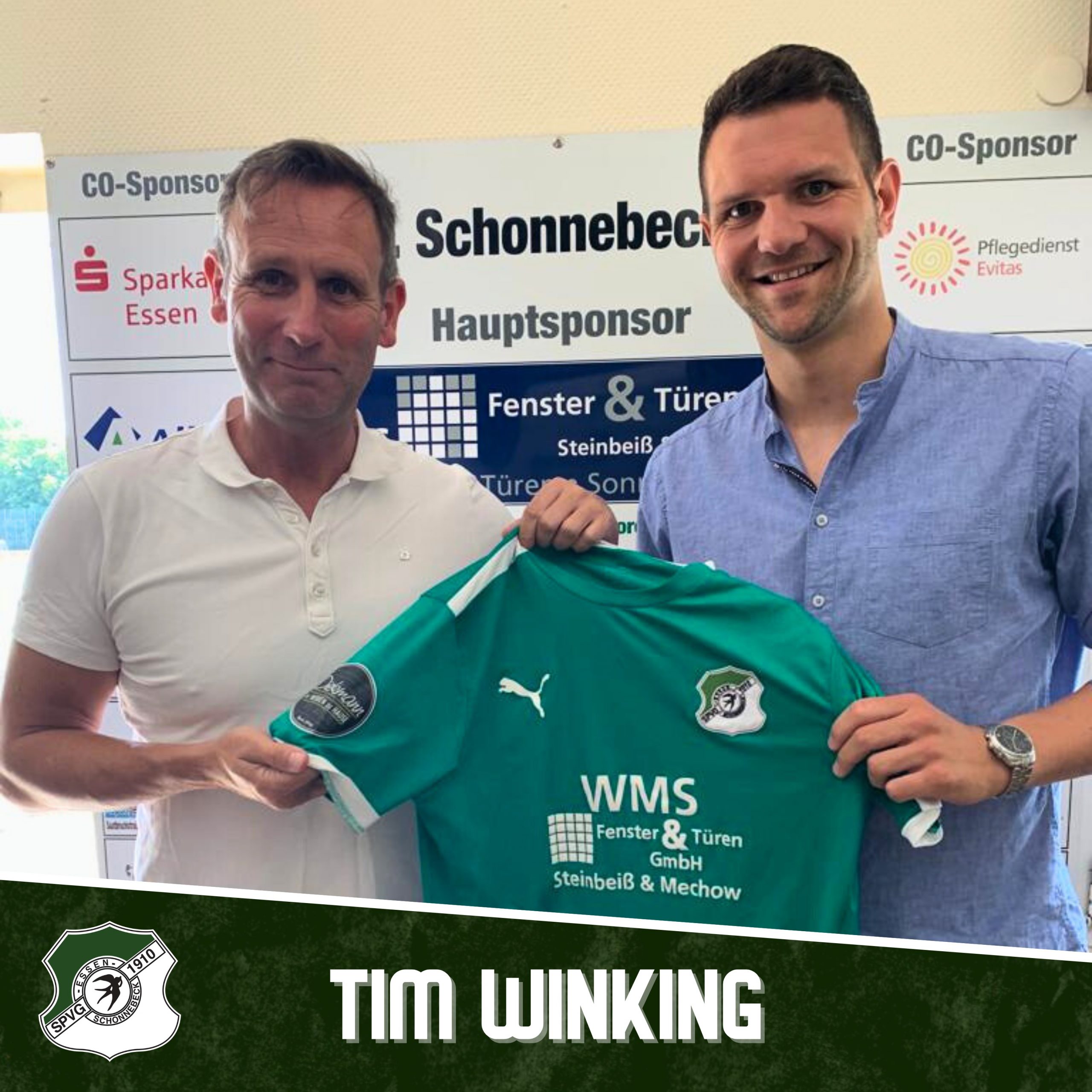 Tim Winking verstärkt die Spielvereinigung Schonnebeck post thumbnail image